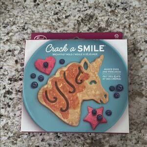 Fred Blue and Pink Unicorn Breakfast Mold